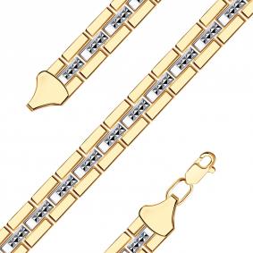 Золотой браслет плетение Фантазийное МАГНАТ МА 023068 МА 023068 фото